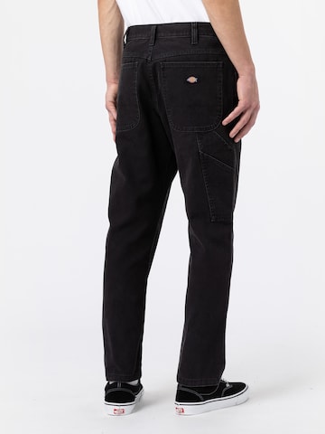 DICKIES - Regular Calças cargo 'Carpenter' em preto