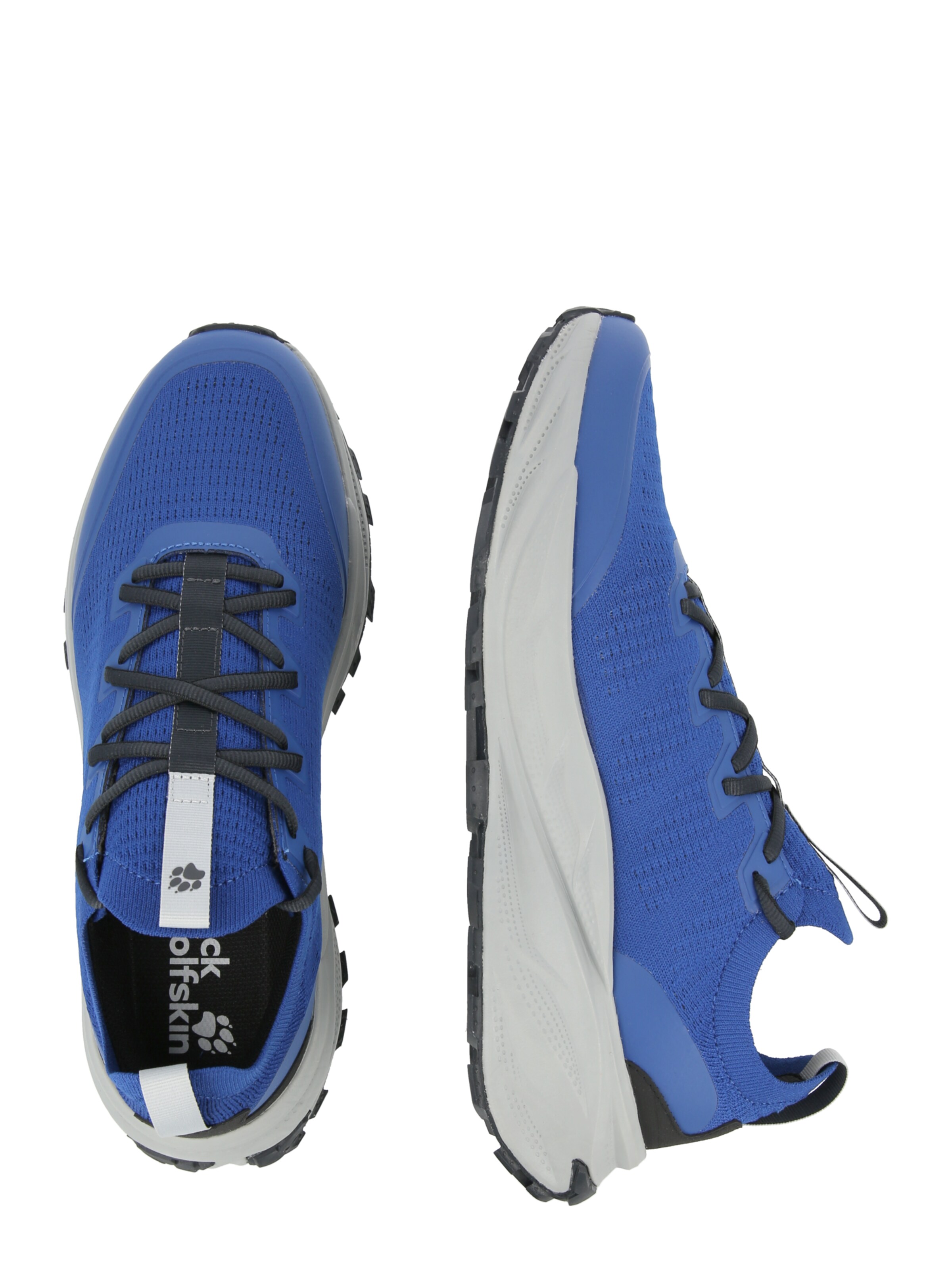 JACK WOLFSKIN Springsko 'TRAIL KNIT' i blå