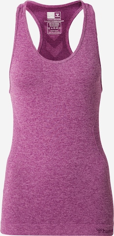 HummelSportski top 'CANA' - ljubičasta boja: prednji dio