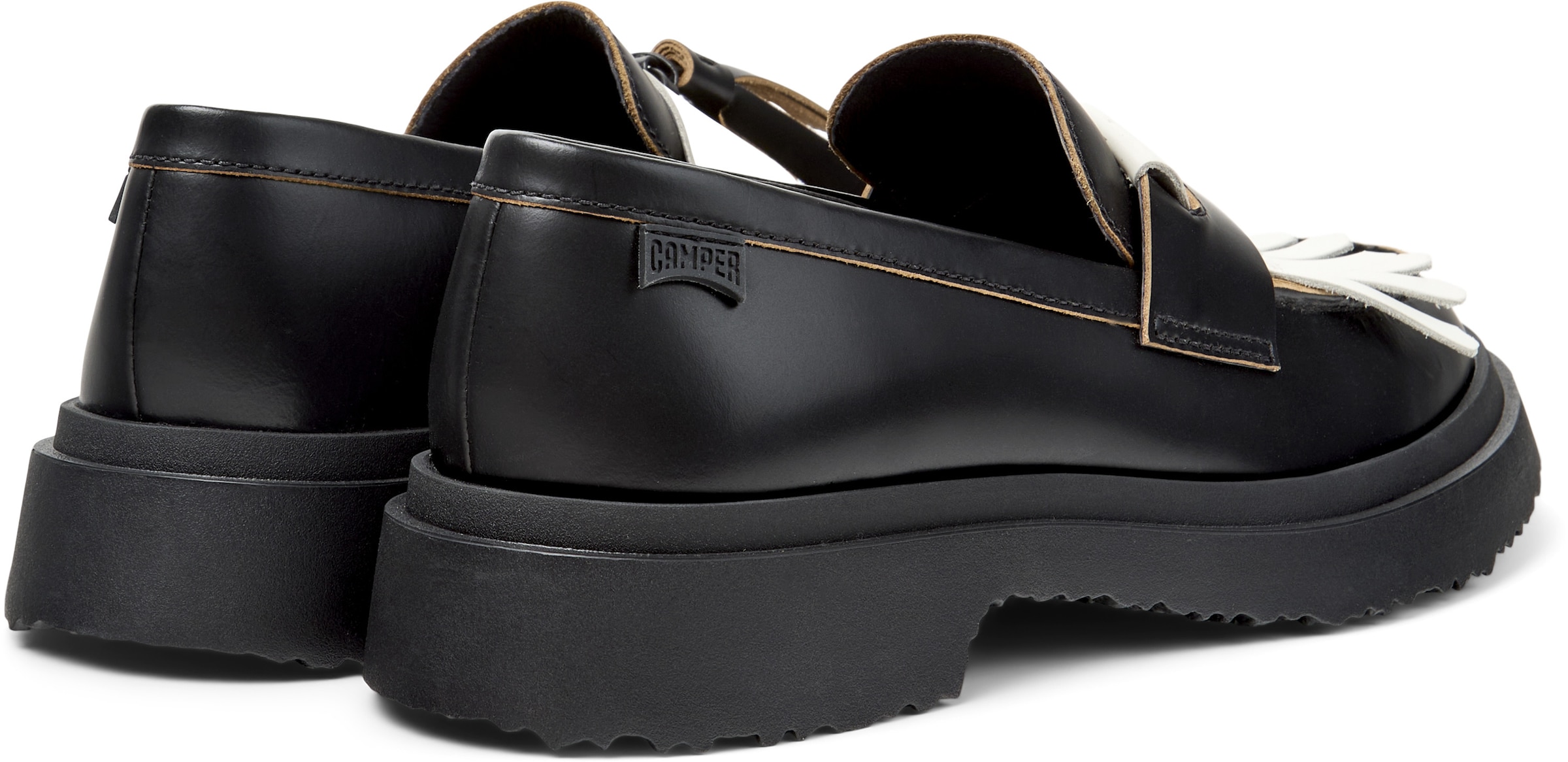 CAMPER Mokassin 'Walden Twins' in Schwarz