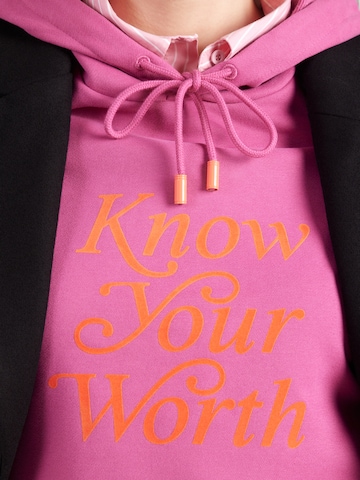 UNITED COLORS OF BENETTON Sweatshirt in Pink