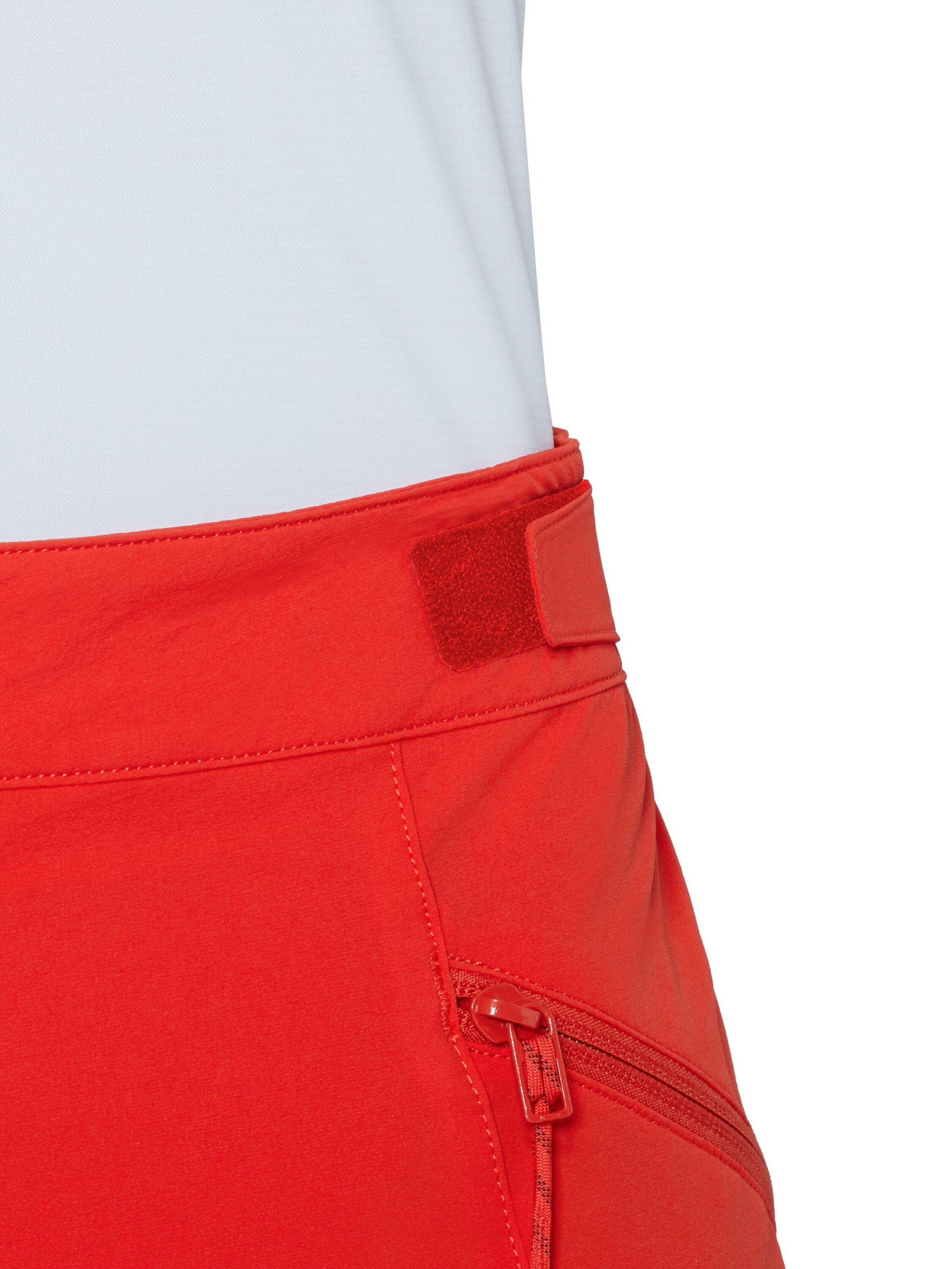 MAMMUT Regular Outdoor Pants in Red