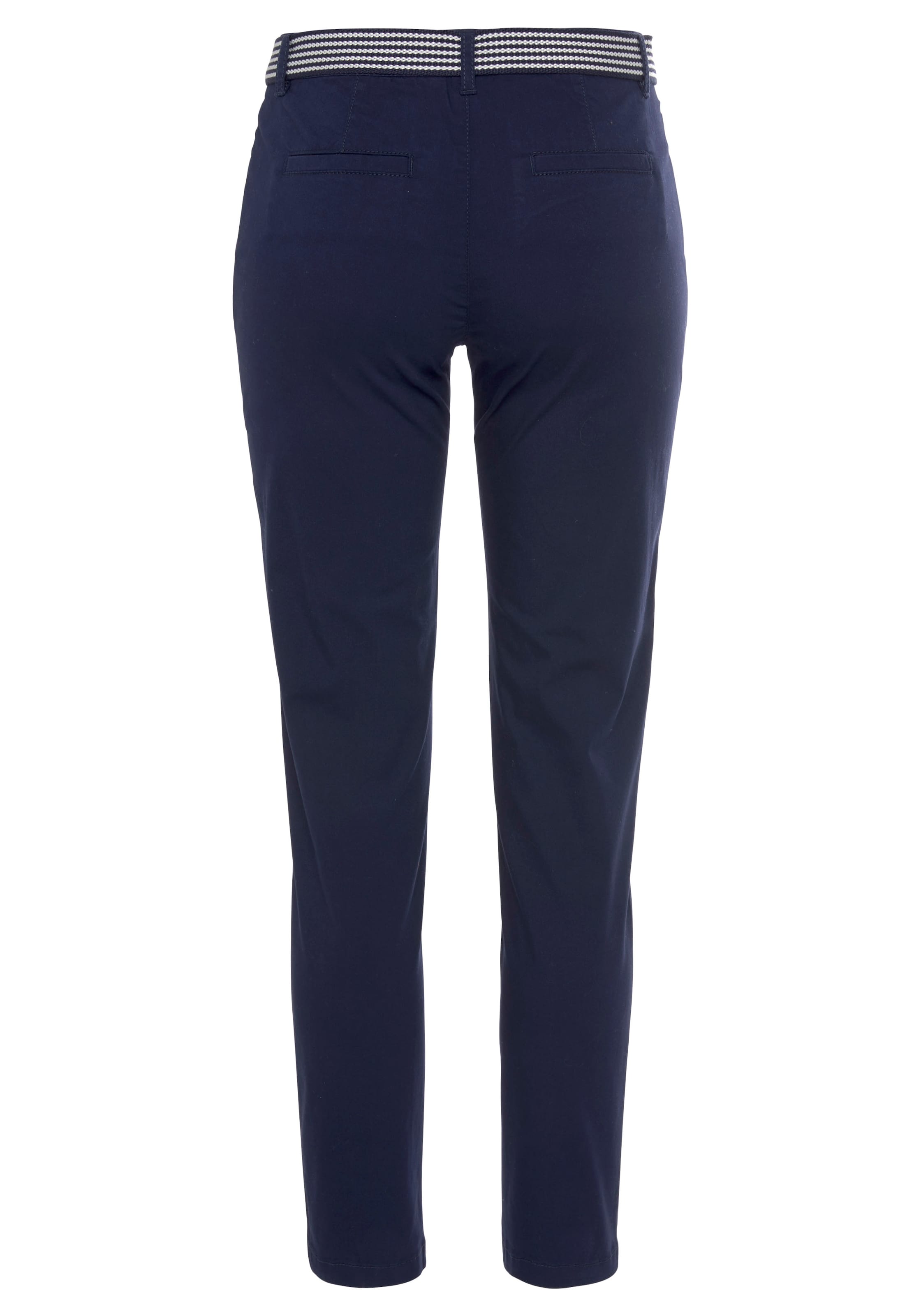 DELMAO Slimfit Hose in Blau