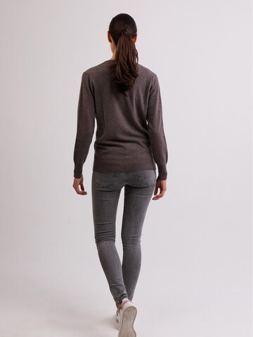 CASH-MERE.CH Cardigan i brun