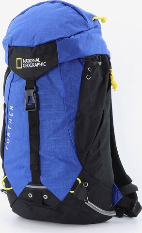 National Geographic Backpack 'Destination' in Blue: front