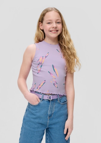 s.Oliver Top in Lila: voorkant