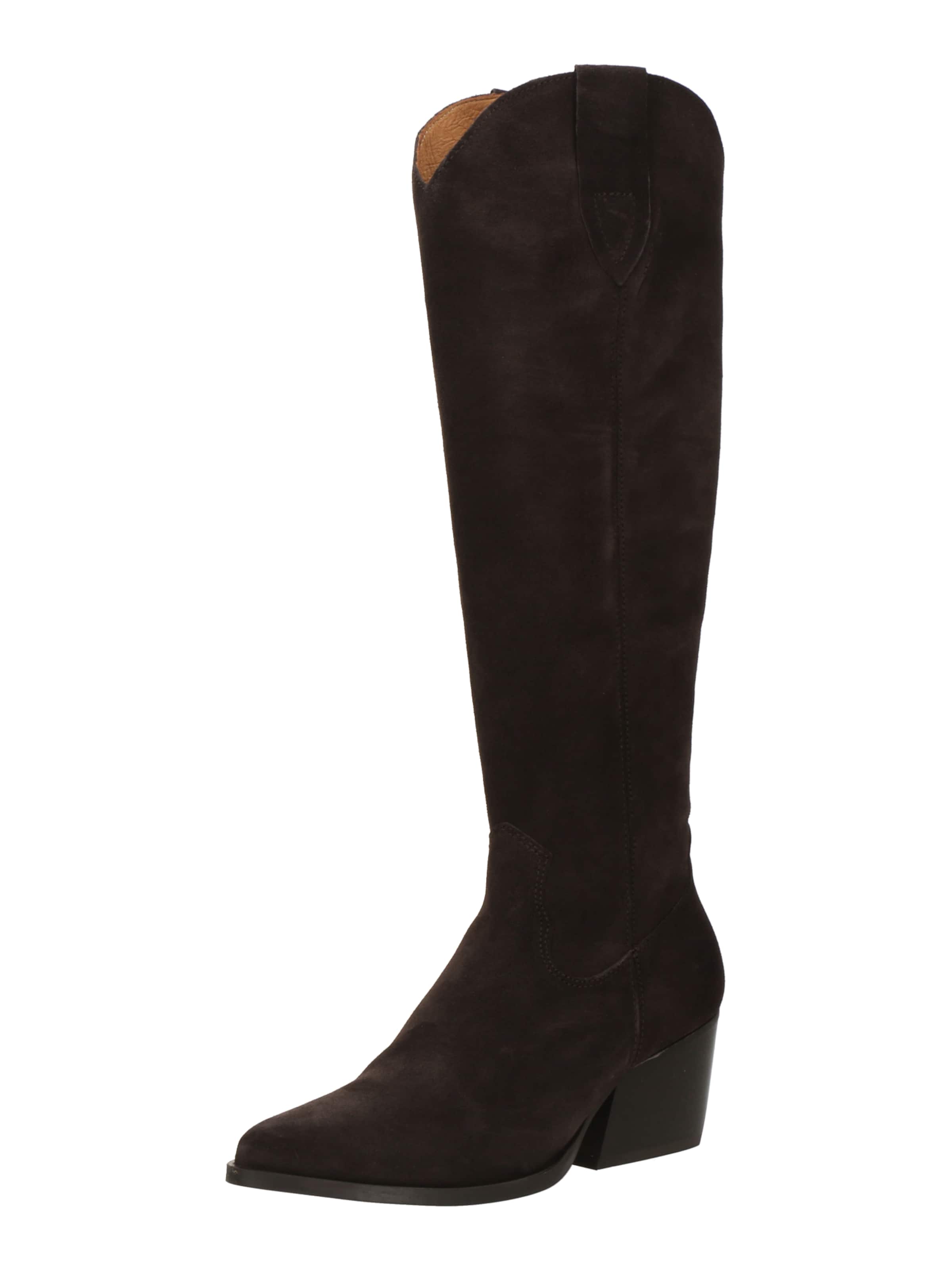 Bottes &#x27;PERCIA&#x27; Apple of Eden en marron : devant