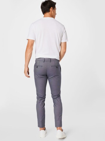 DRYKORN Slim fit Chino trousers 'Mad' in Blue