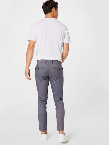 DRYKORN Slim fit Chino Pants 'Mad' in Blue