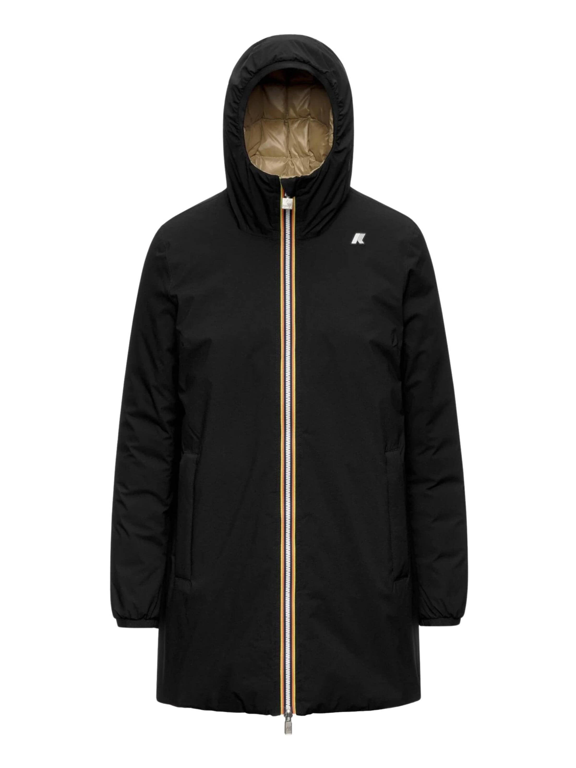 K-Way Winterjacke 'K-WAY SOPHIE ST THERMO DOUBLE GIUBBOTTO'‌‌ in Schwarz: Vorderseite