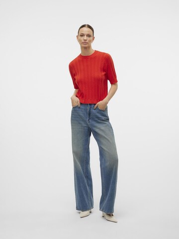 VERO MODA Свитер 'Jenny' в Красный