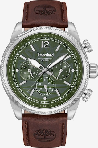 TIMBERLAND Zegarek analogowy 'Function watch Henniker II' w kolorze zielony: przód