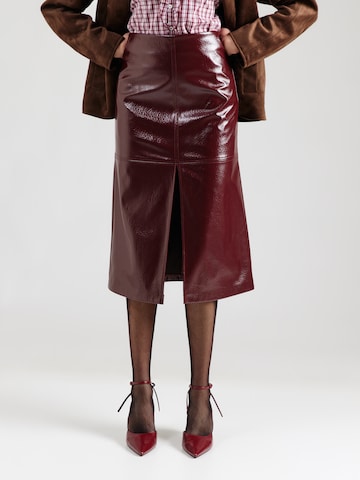 Jupe 'Rantasa-1' HUGO en violet : devant