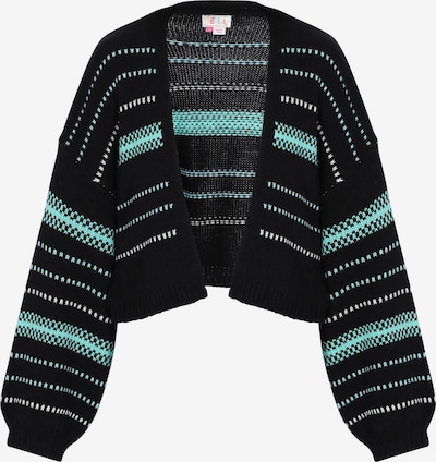 Kardiganas iš IZIA, spalva – turkio spalva / juoda / balta, Prekių apžvalga