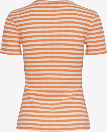 PIECES - Camiseta 'RUKA' en naranja