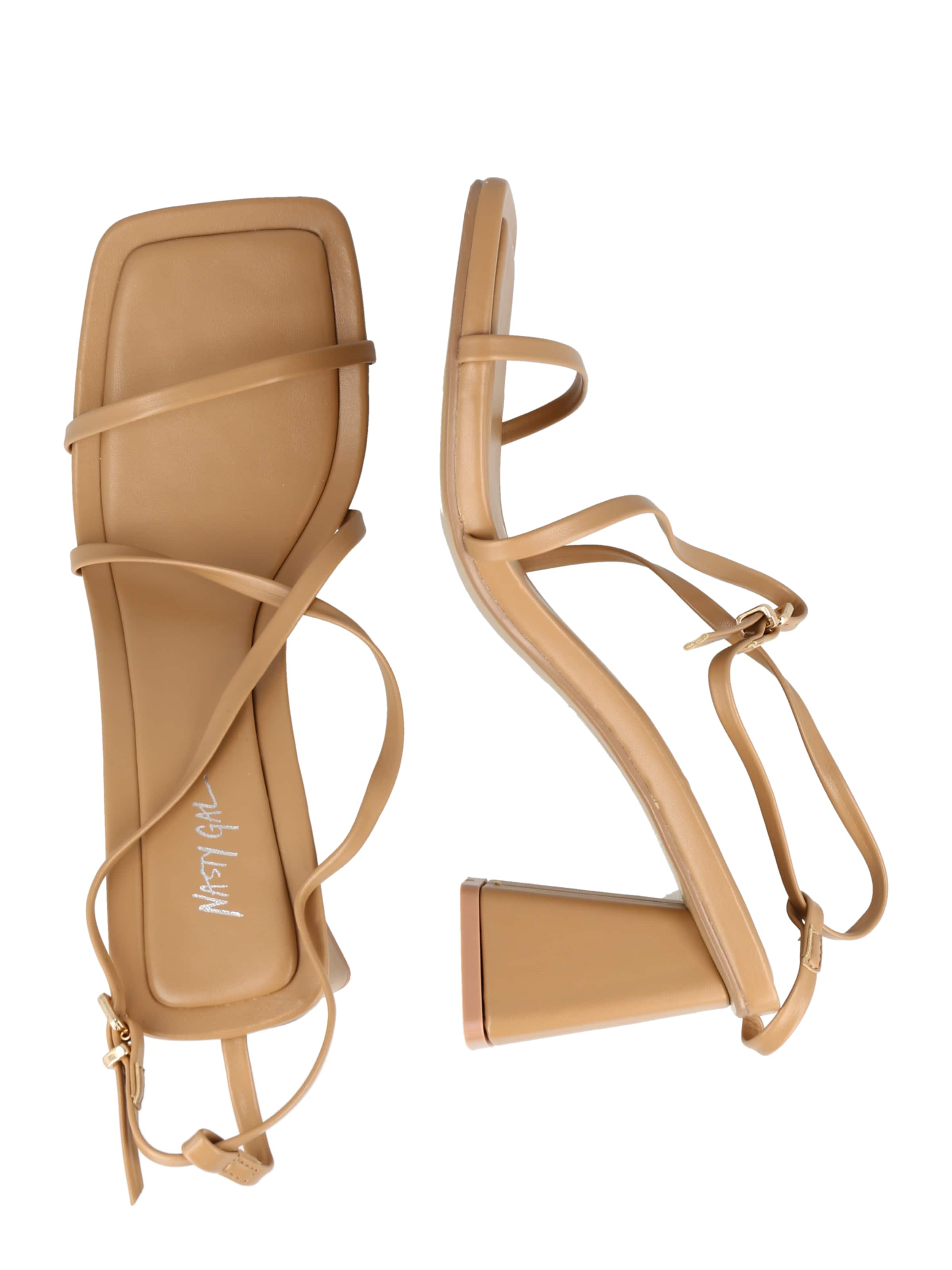 Sandales à lanières Nasty Gal en marron