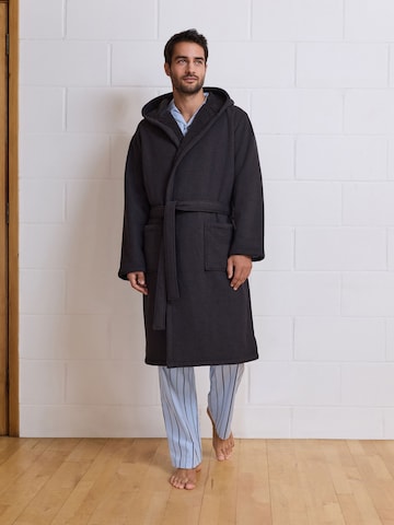 Next - Albornoz largo en gris: frente