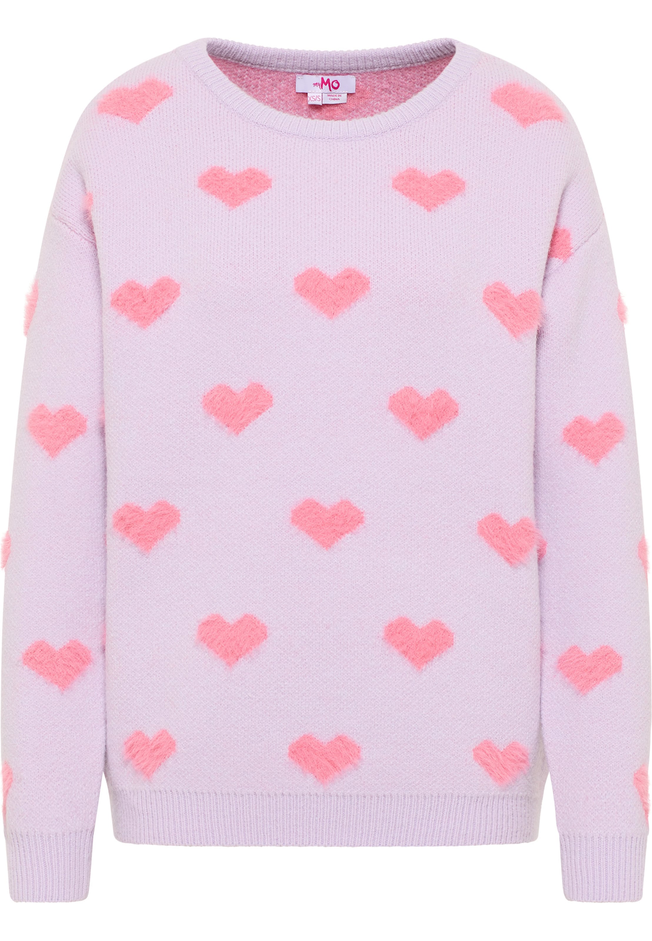 Pull-over MYMO en violet : devant