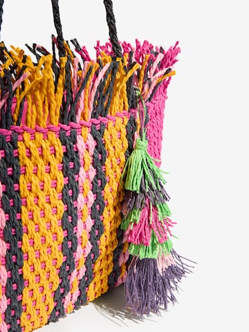 Shopper di love & roses in rosa