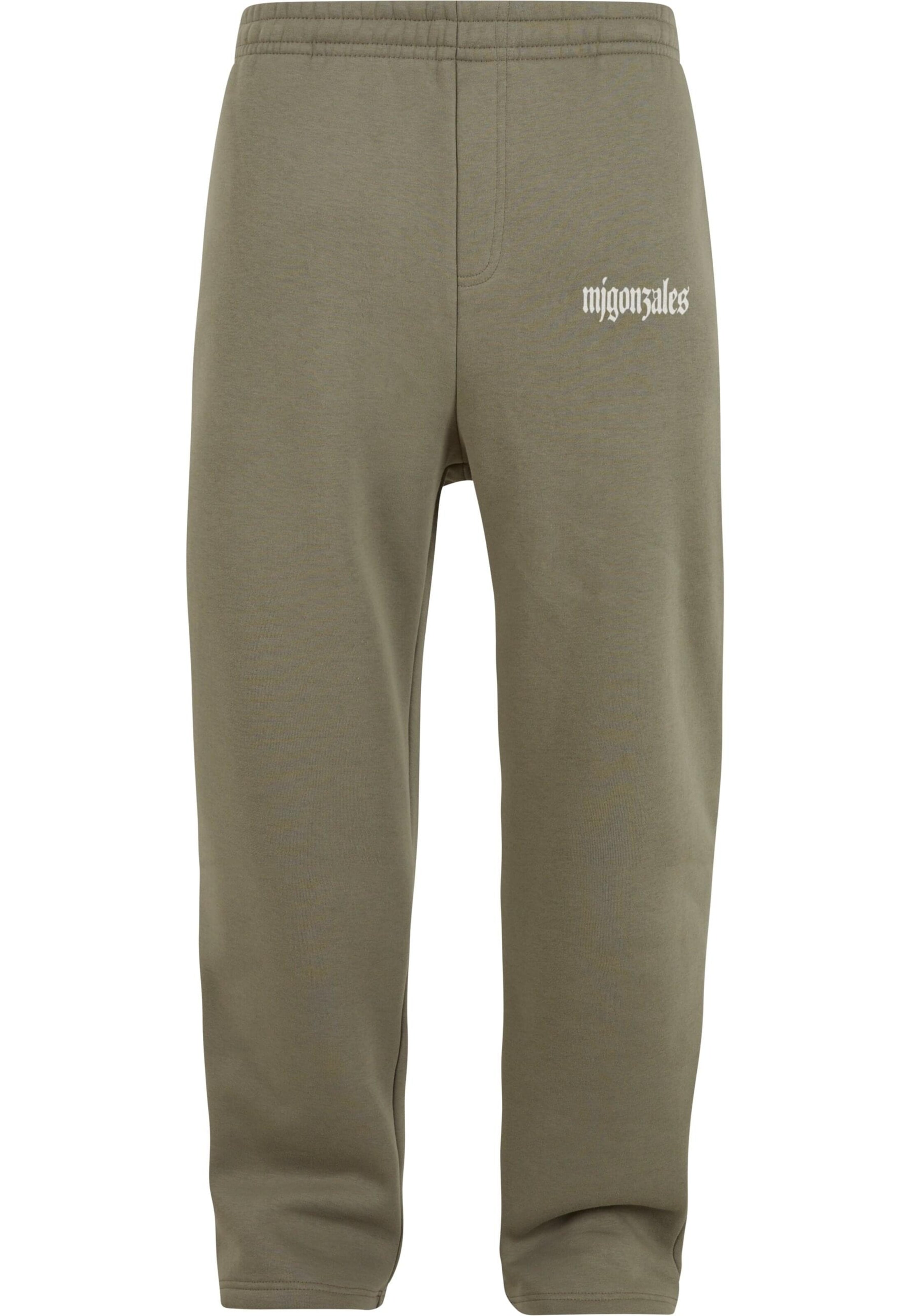 MJ Gonzales Kalhoty - světle šedá / olivová, Produkt