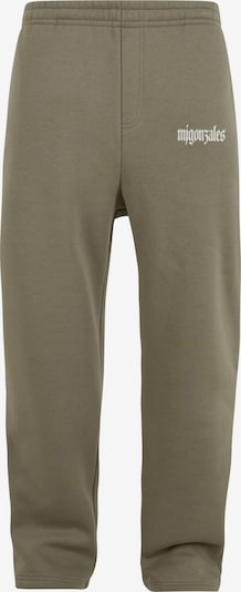 Kelnės iš MJ Gonzales, spalva – šviesiai pilka / alyvuogių spalva, Prekių apžvalga