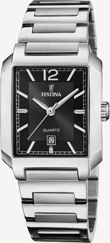 Montre à affichage analogique 'Festina - Watch On The Square - Quartz watch movement - Watch case width: 33 mm' FESTINA en noir : devant