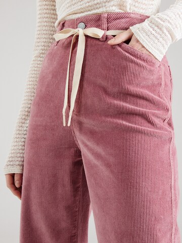 Wide leg Pantaloni 'DEW' di Dawn in rosa