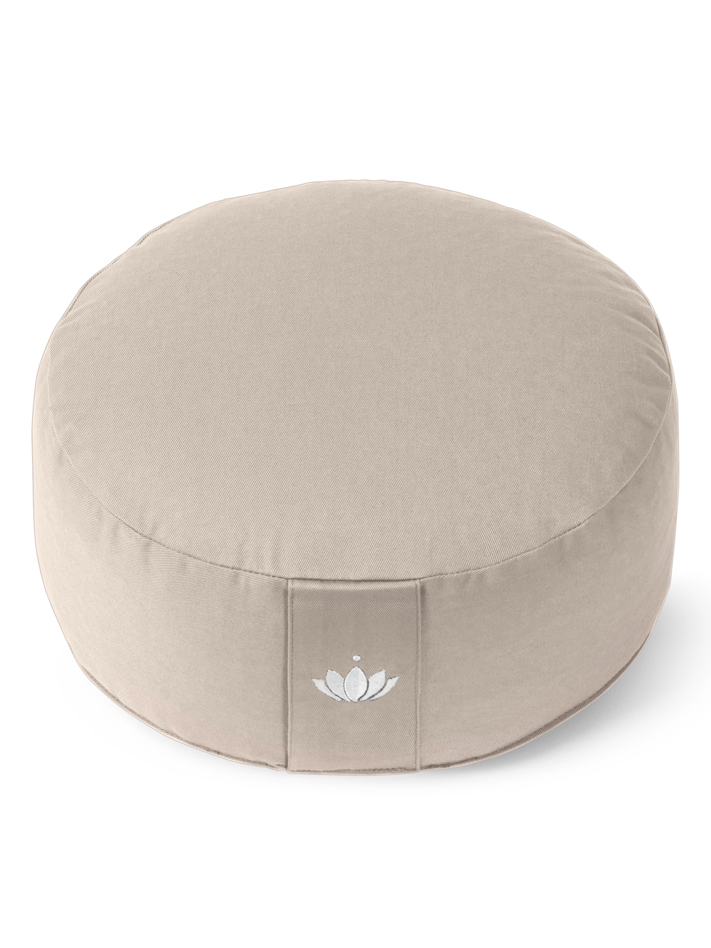 LOTUSCRAFTS Fitnessgerät 'Meditationskissen Lotus'‌‌‌‌‌‌ in Beige
