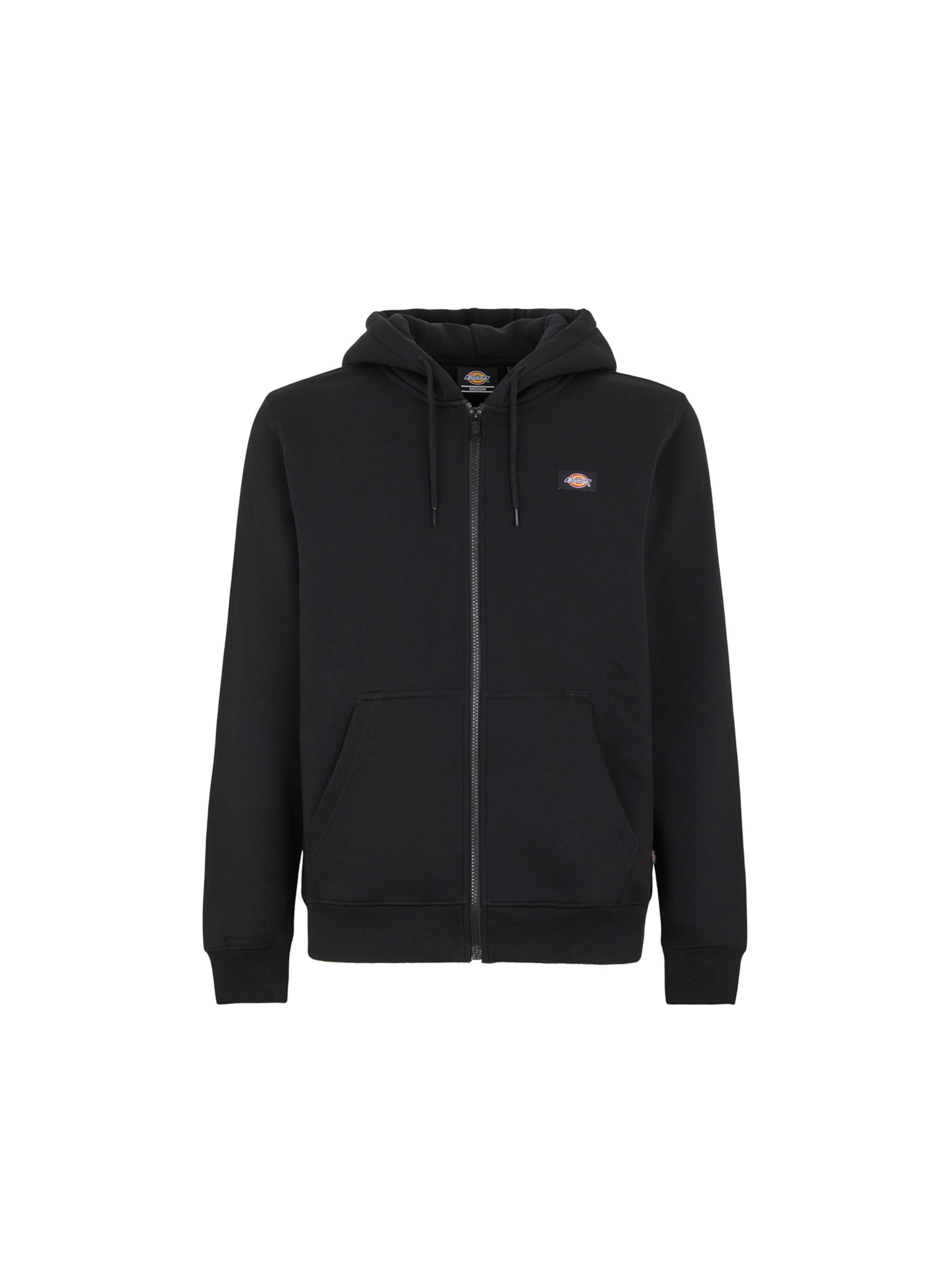 melns DICKIES Sportiska jaka 'Oakport': no priekšpuses