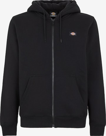 DICKIESGornji dio trenirke 'Oakport' - crna boja: prednji dio