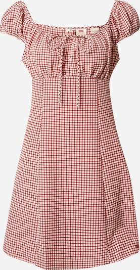 LEVI'S ® Φόρεμα 'Clementine Cap Slv Dress' σε σκούρο ροζ / λευκό, Άποψη προϊόντος