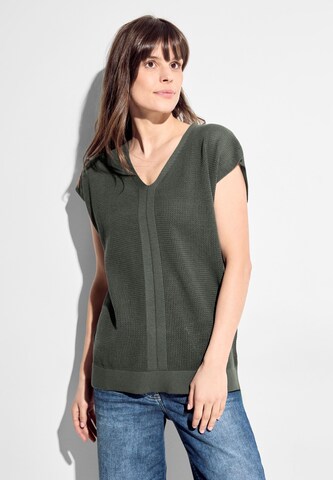 CECIL Sweater in Green: front