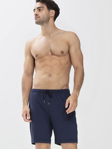 Regular Pantalon de pyjama Mey en bleu : devant