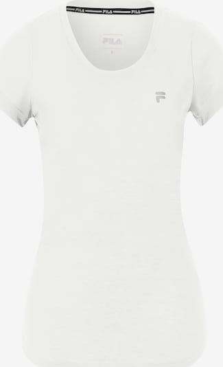 FILA T-shirt 'RAHDEN' en gris clair / blanc, Vue avec produit