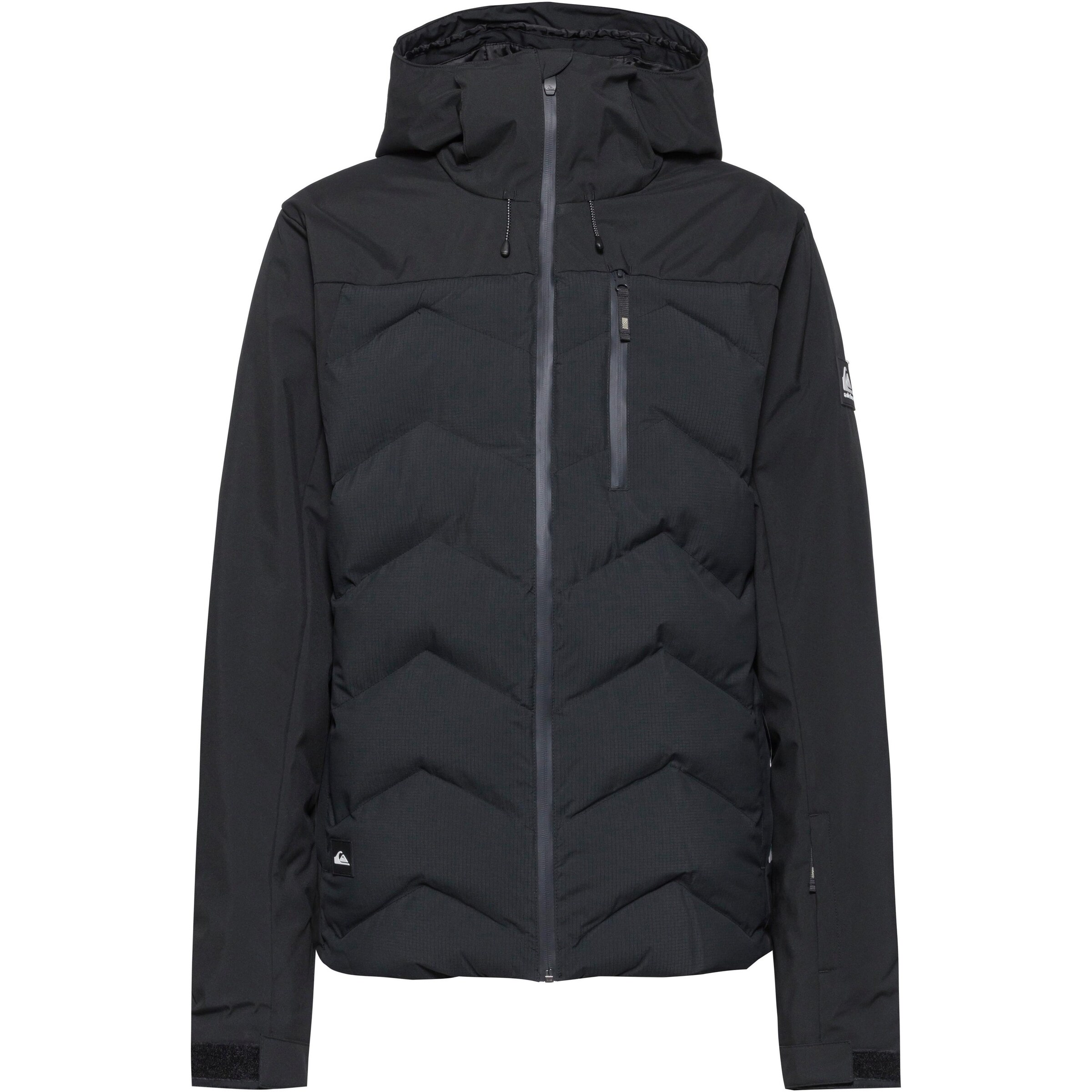 QUIKSILVER Outdoor jacket 'THE EDGE' in Black: front