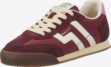 Sneaker bassa di GANT in rosso: frontale
