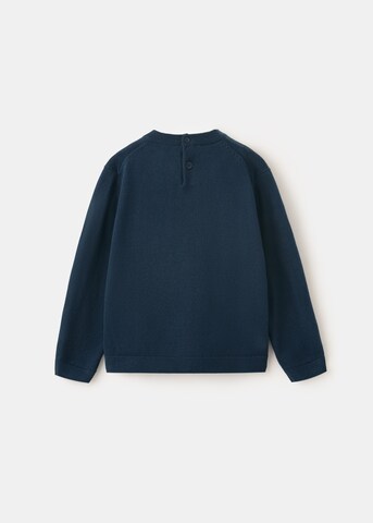 MANGO KIDS Sweter 'HUGOB' w kolorze niebieski
