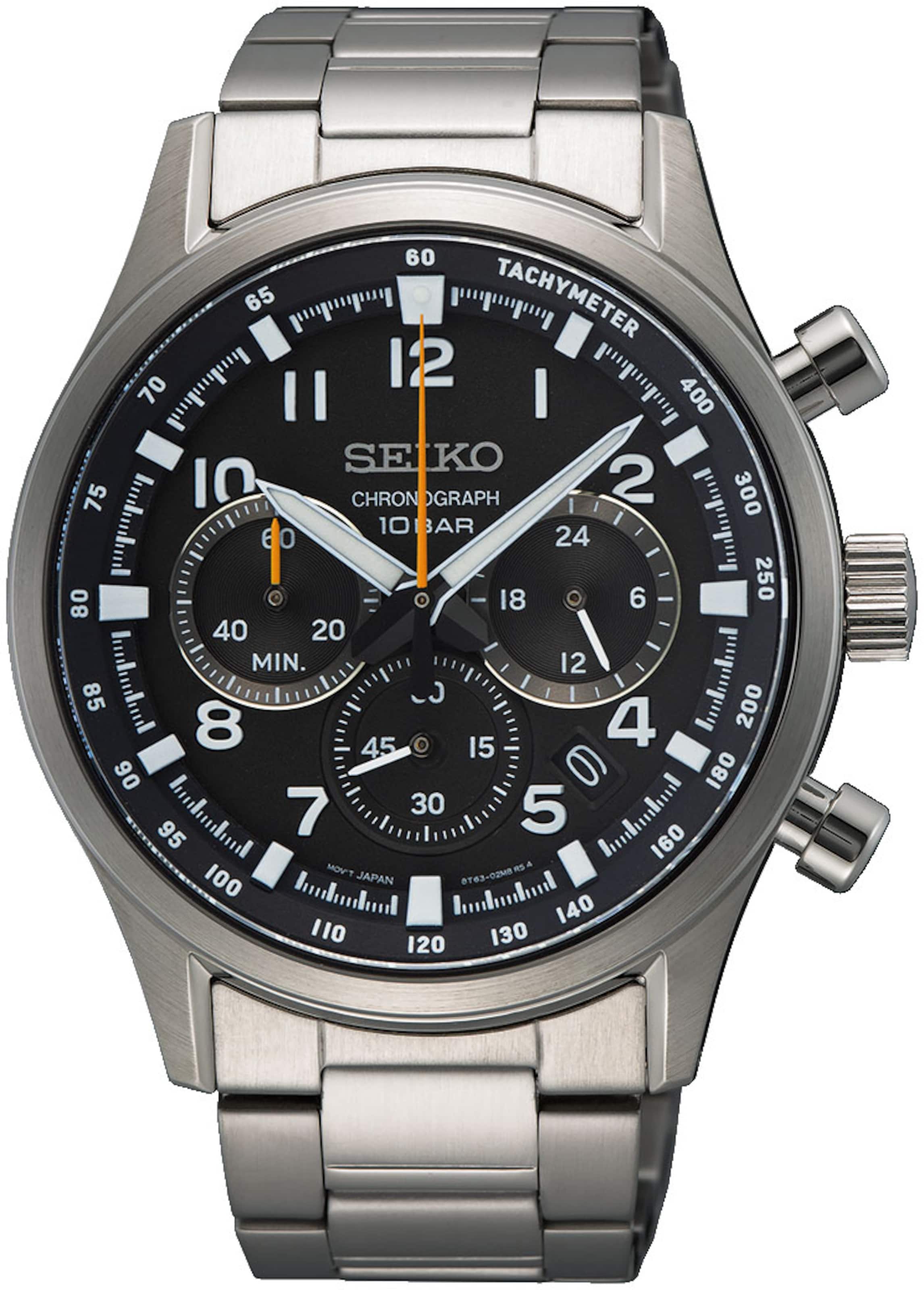 SEIKO Analog Watch in Silver: front