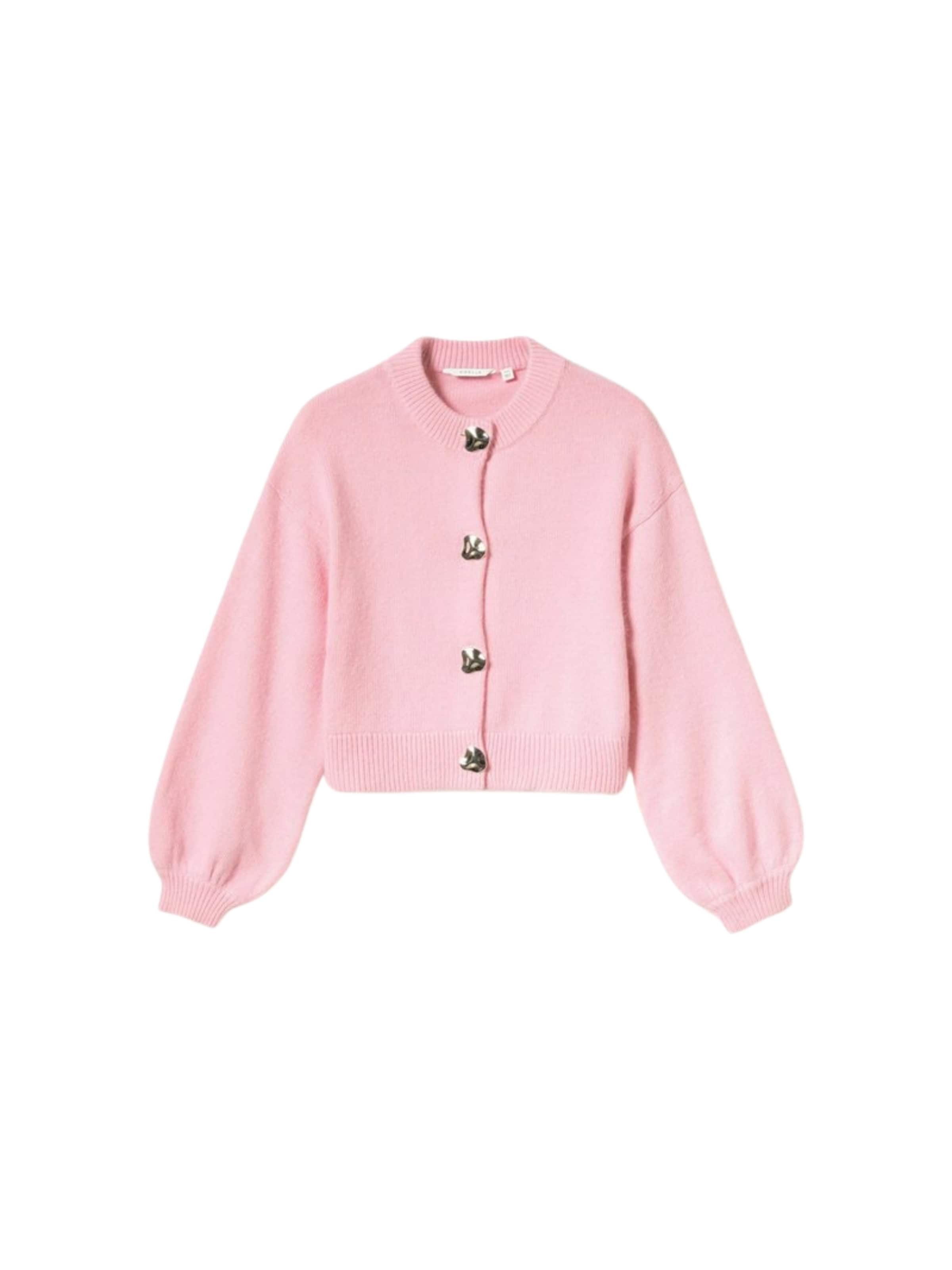 Noella Svetr ' N-Miley Knit Cardigan ' - světle růžová, Produkt