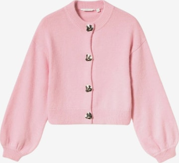 Noella Svetr ' N-Miley Knit Cardigan ' – pink: přední strana