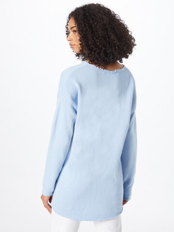Zwillingsherz Sweater 'Kornelia' in Blue