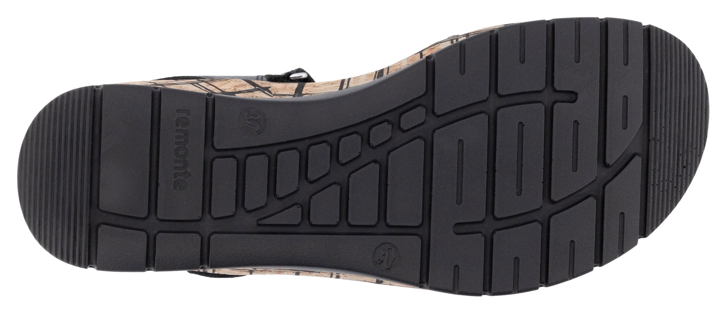 REMONTE Strap Sandals in Black