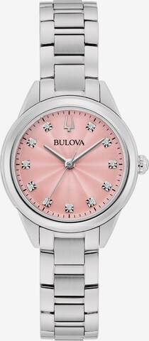 Bulova Analog Watch in Pink: front