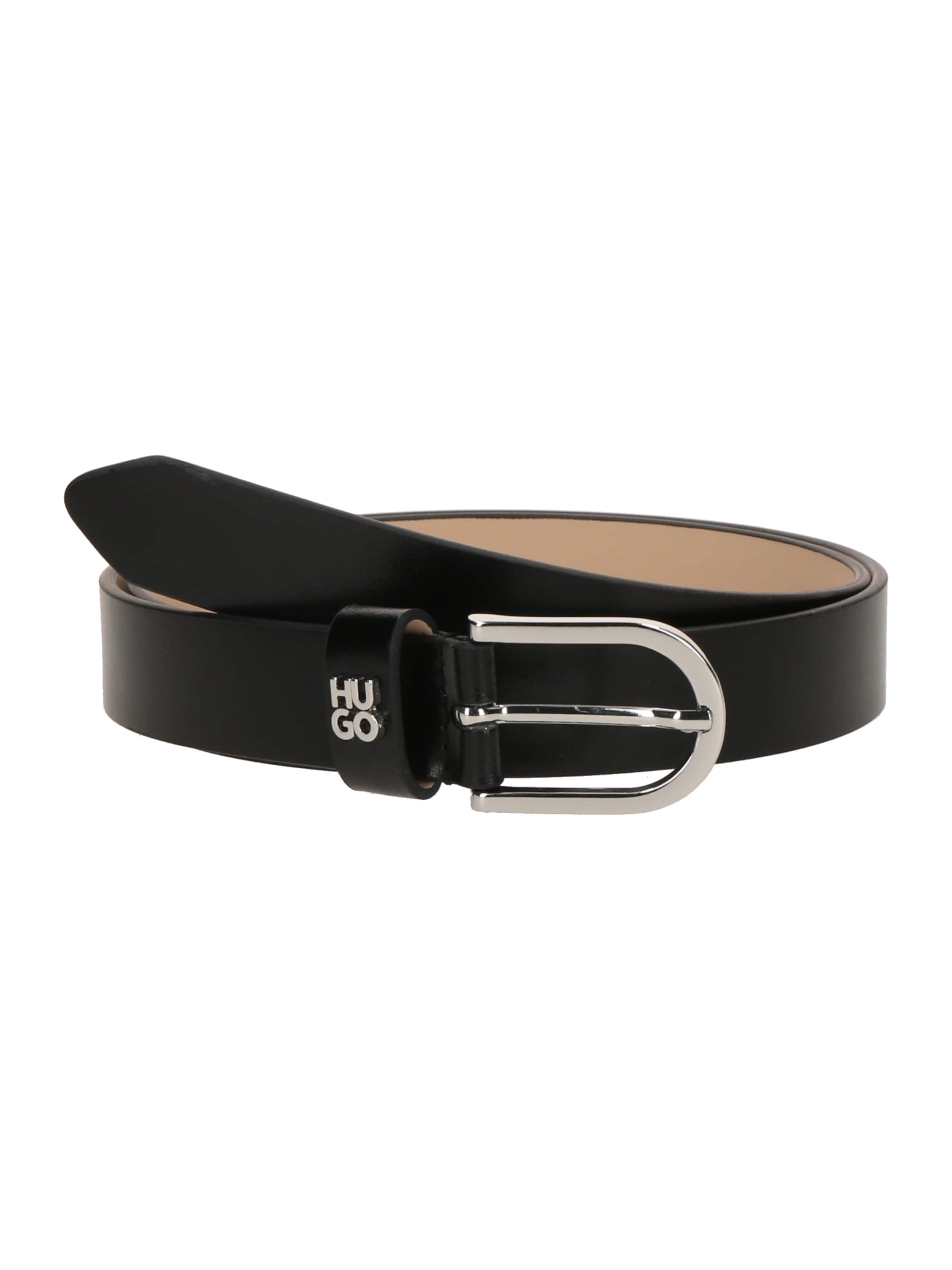 HUGO Belt 'Zoey' in Black: front