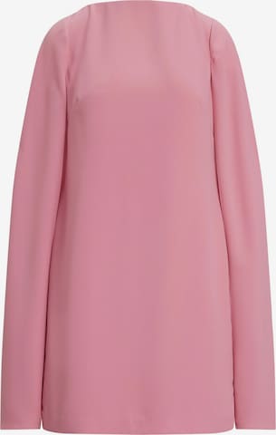 Robe de cocktail Lauren Ralph Lauren Petite en rose : devant
