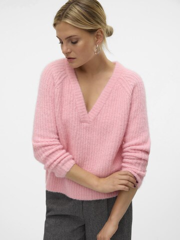 VERO MODA Pullover 'VMAwsome' i pink