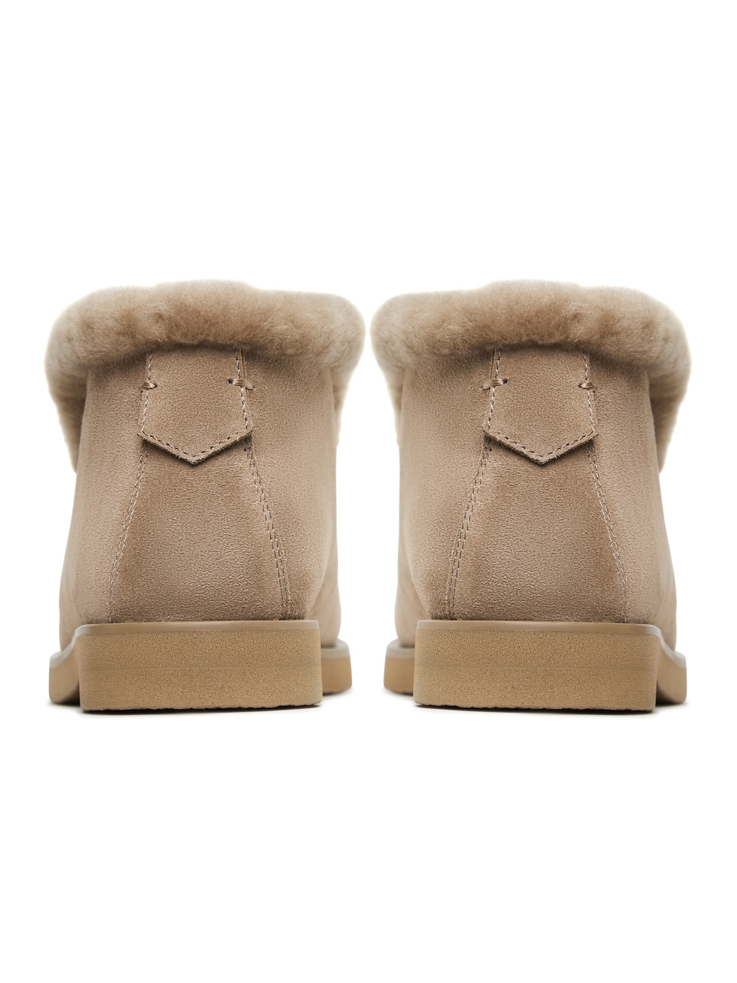 Bottines CESARE GASPARI en beige