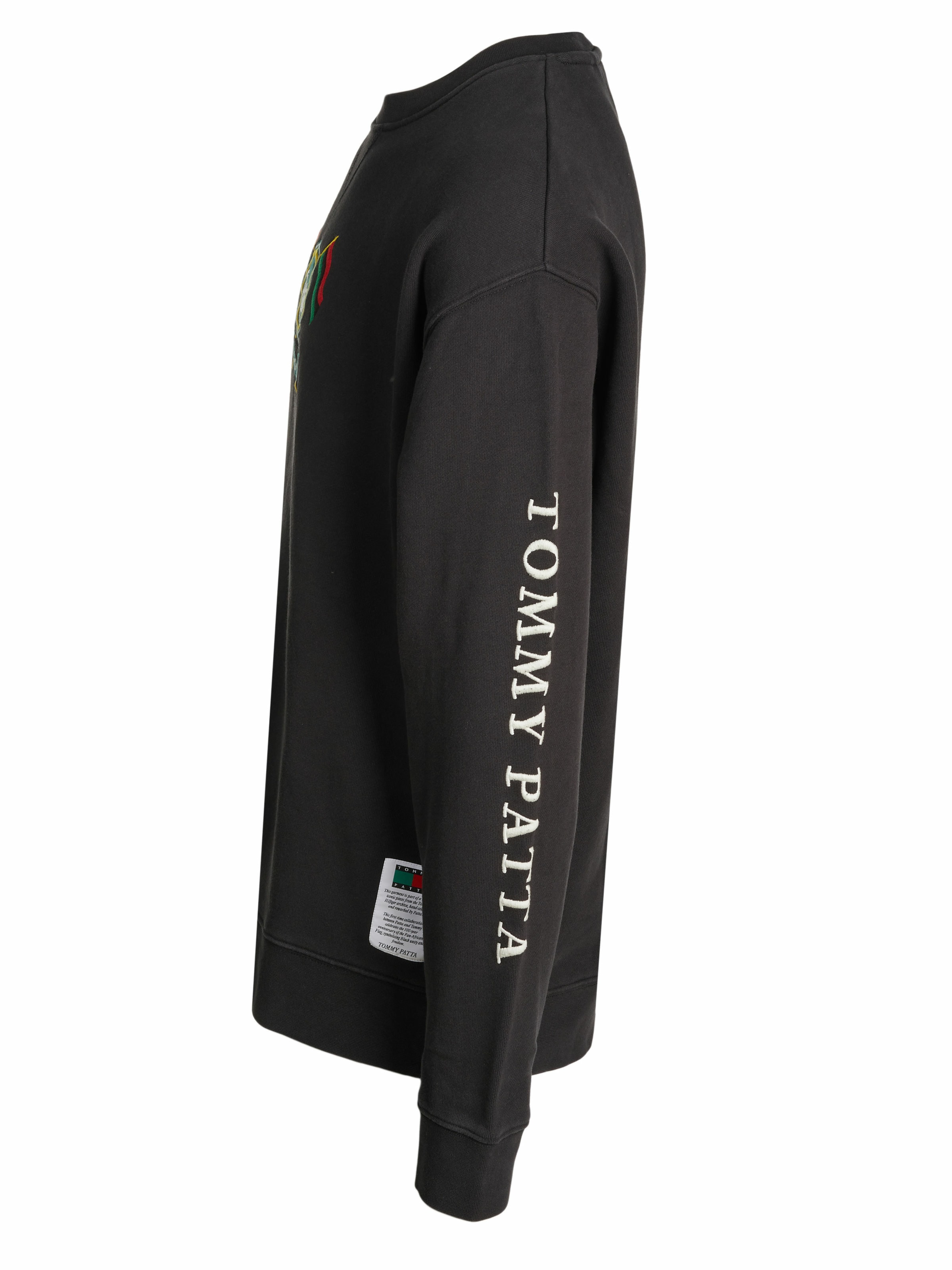 TOMMY HILFIGER Sweatshirt in Zwart