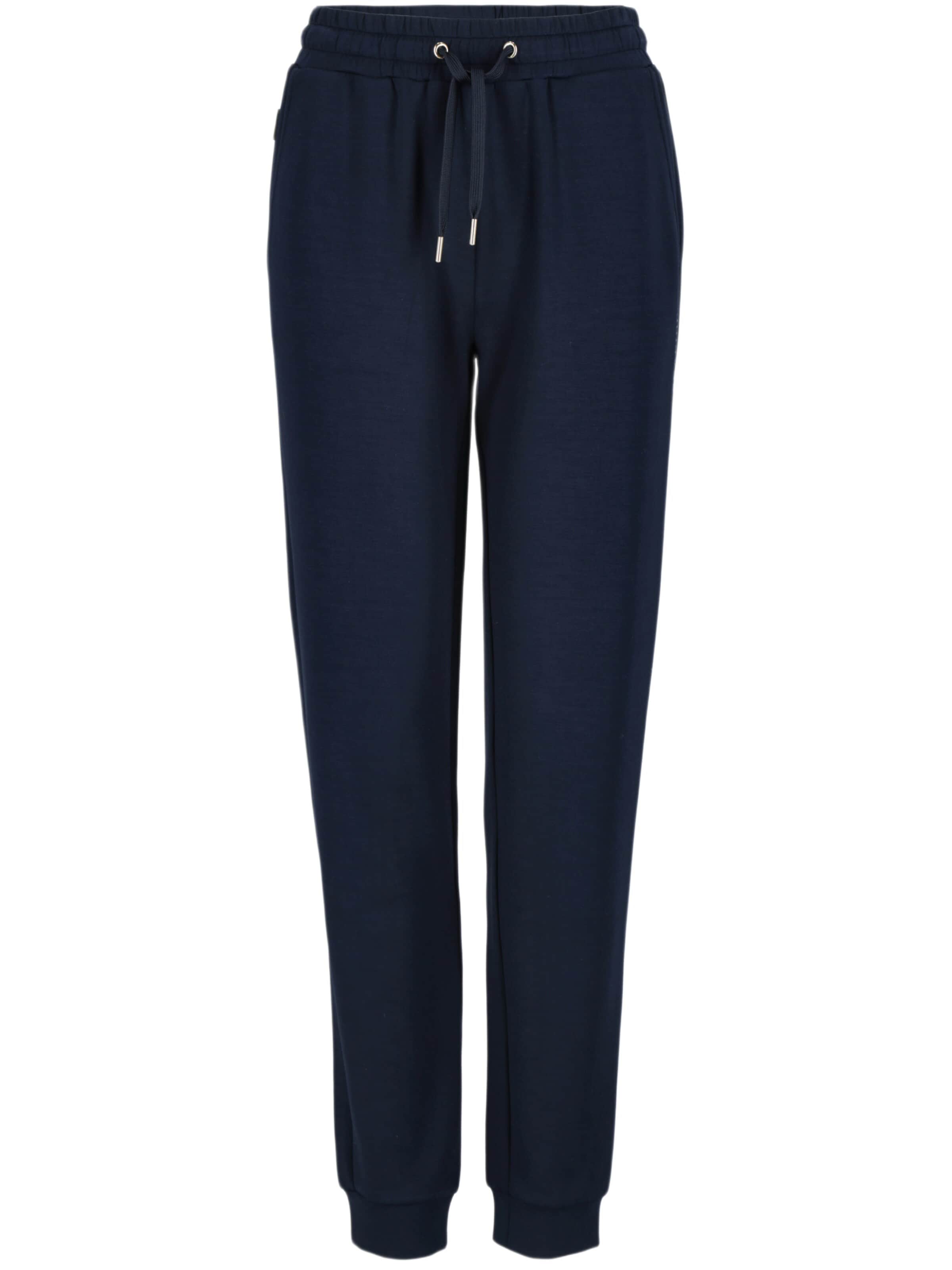 Seaside Regular Trousers 'Lounge' in Blue: front