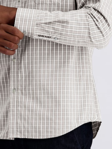 PIERRE CARDIN Regular fit Overhemd in Zilver